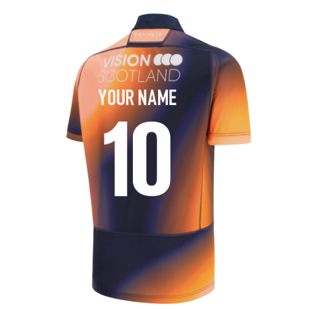2025-2026 Edinburgh Rugby Euro Replica Shirt (Your Name)_0