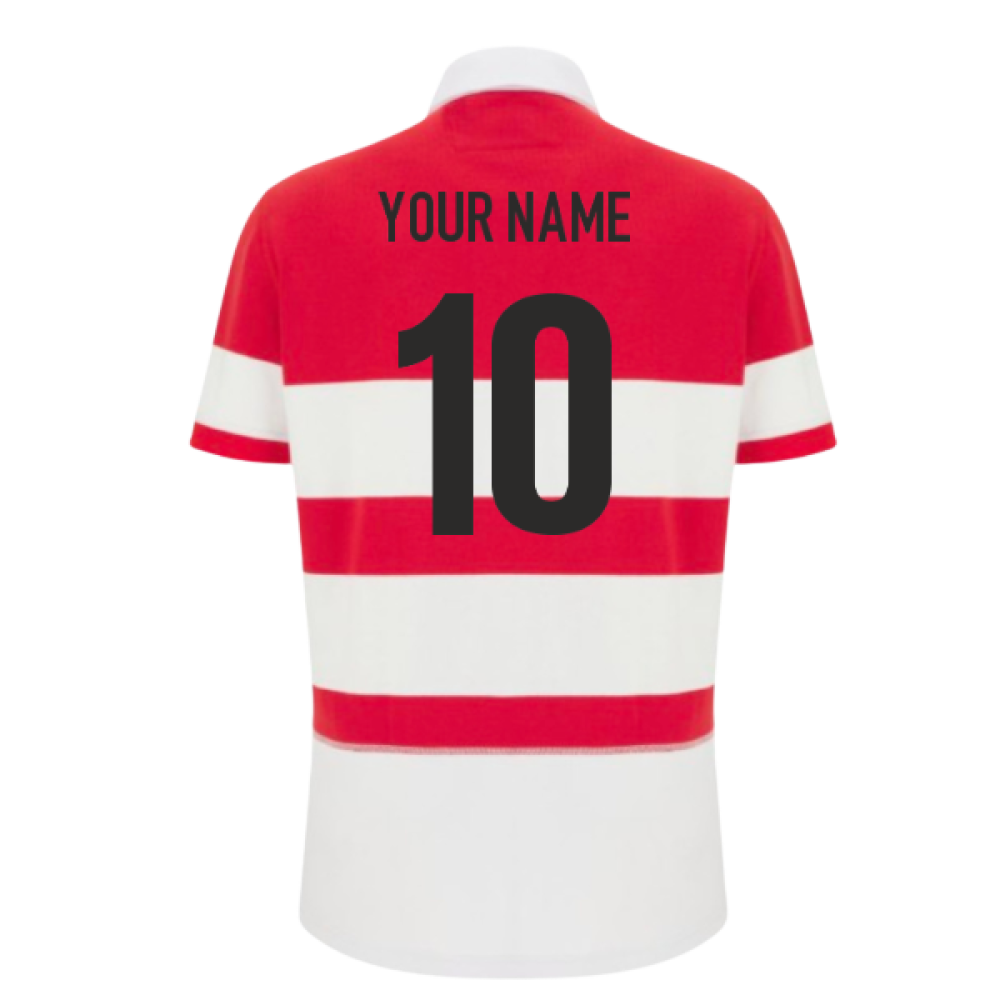 2025-2026 Gloucester Rugby Cotton Home Shirt (Your Name)_0