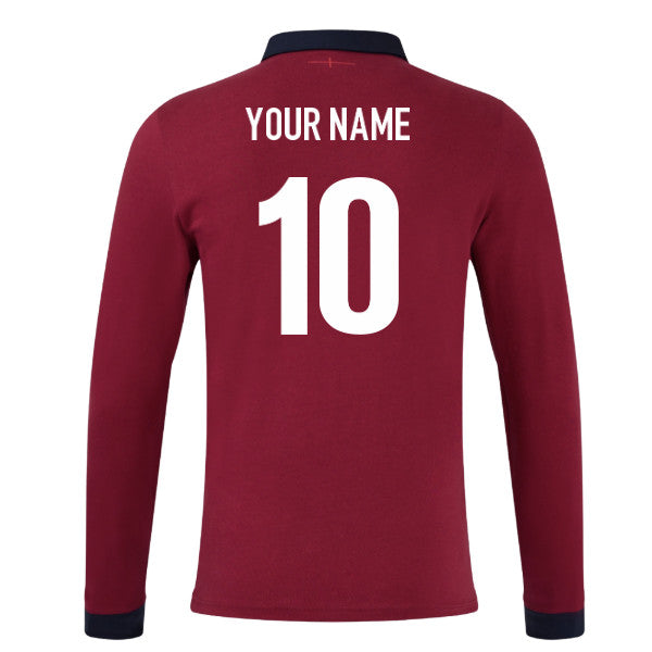 2024-2025 England Rugby Alternate LS Classic Jersey (Your Name)_0