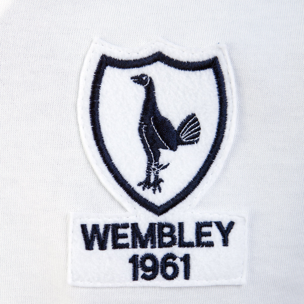 Tottenham Hotspur 1961 Wembley Kids Retro Football Shirt_1