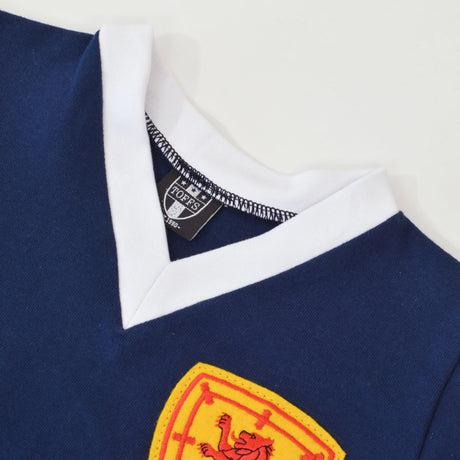Scotland 1950 - 1960 Kids Retro Football Shirt_2