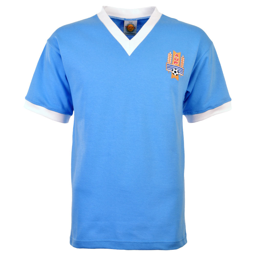 Uruguay 1950 World Cup Final Kids Retro Football Shirt_0