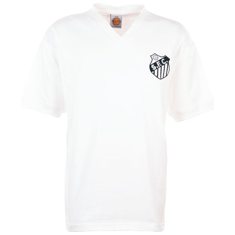 Santos 1950s - 1960s Kids Retro Football Shirt_0