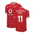 2024-2025 Wales Home Poly Replica Rugby Shirt (Adams 11)_2