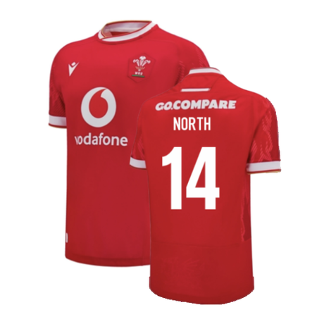 2024-2025 Wales Home Poly Replica Rugby Shirt (North 14)_2