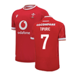 2024-2025 Wales Home Poly Replica Rugby Shirt (Tipuric 7)_2