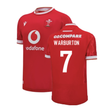 2024-2025 Wales Home Poly Replica Rugby Shirt (Warburton 7)_2