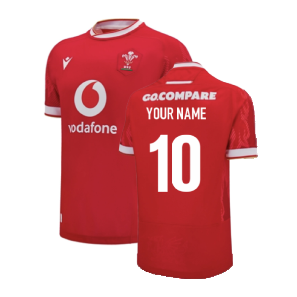 2024-2025 Wales Home Poly Replica Rugby Shirt (Your Name)_2