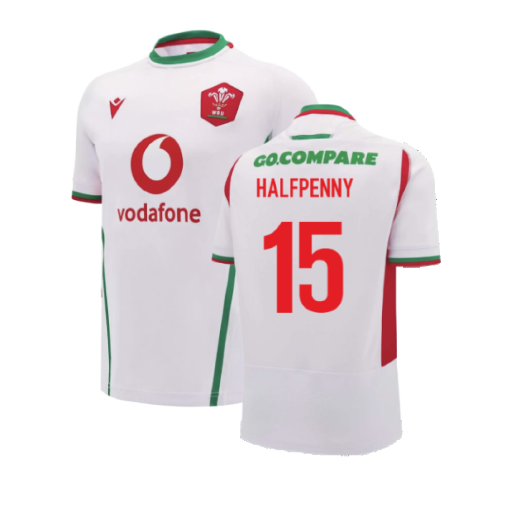 2024-2025 Wales Rugby Away Replica Shirt (Halfpenny 15)_2