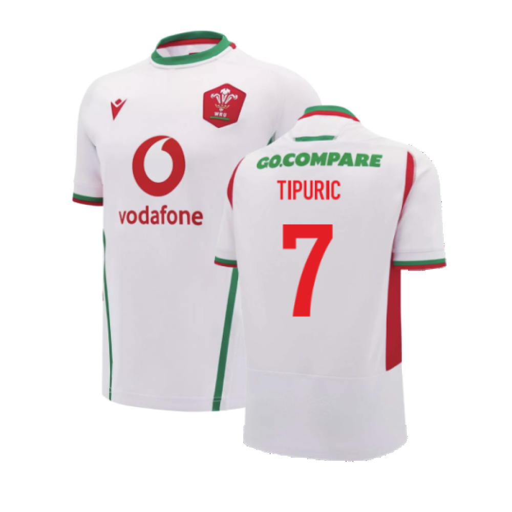 2024-2025 Wales Rugby Away Replica Shirt (Tipuric 7)_2