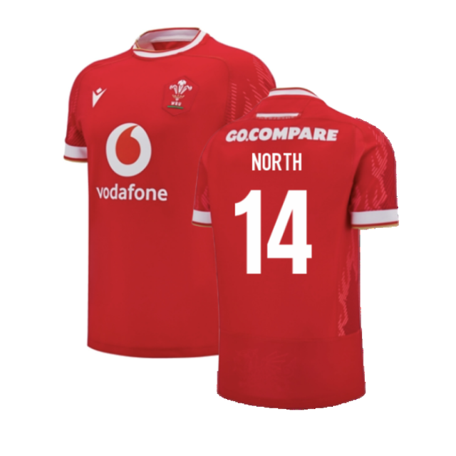 2024-2025 Wales Rugby Home Slim Fit Shirt (North 14)_2