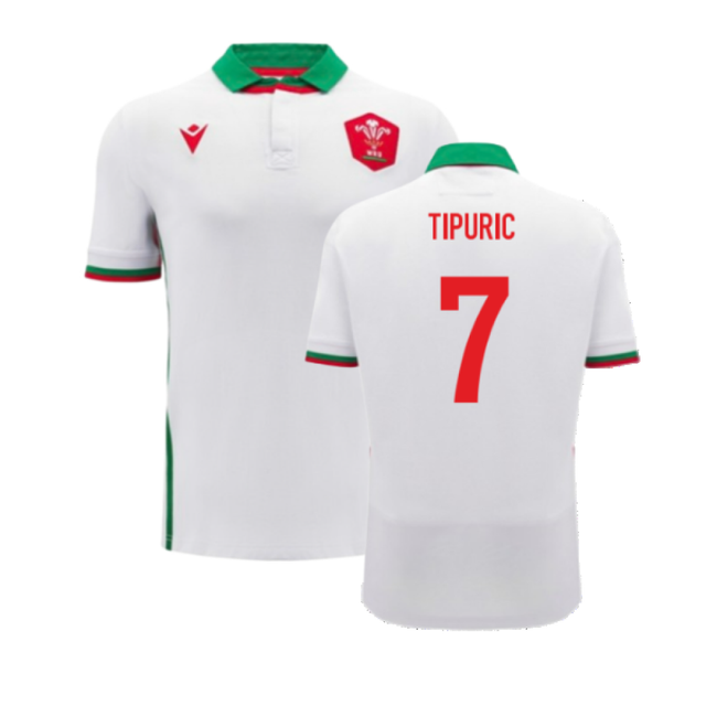 2024-2025 Wales WRU Away Cotton Rugby Shirt (Tipuric 7)_2