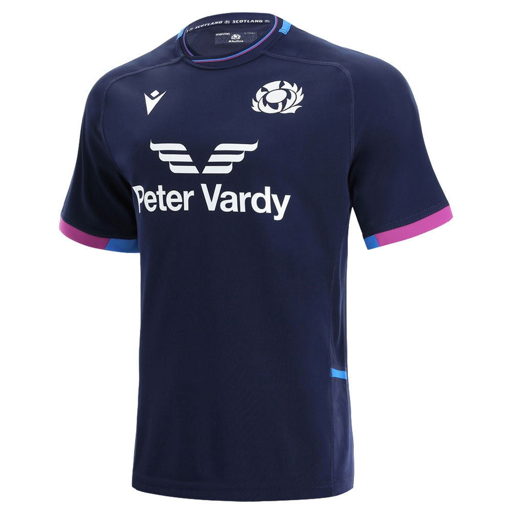2021-2022 Scotland Home Replica Rugby Shirt (Kids)_0