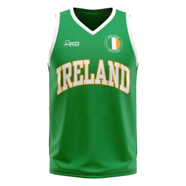 Ireland Home Concept Basketball Shirt_1
