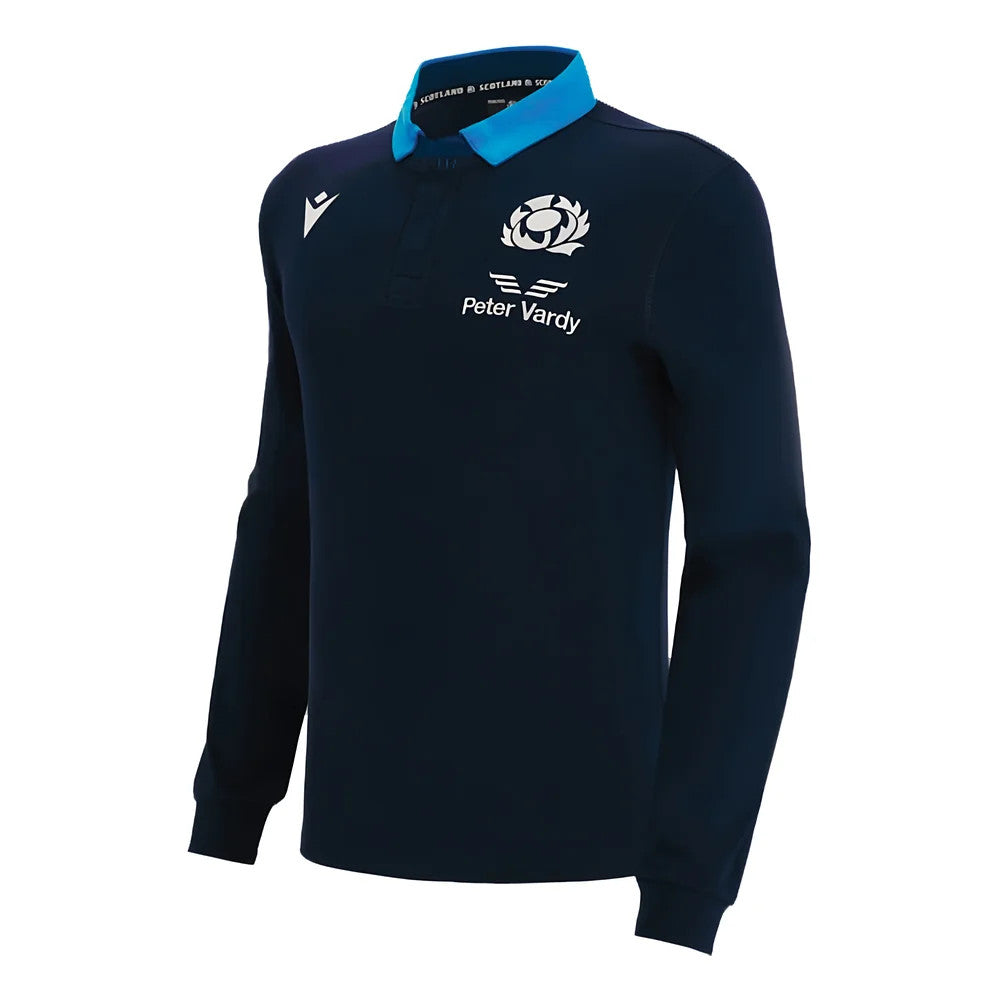 2022-2023 Scotland Rugby Cotton LS Shirt (Kids) (Your Name)_2