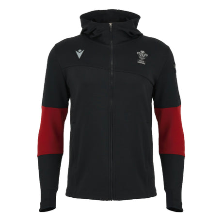 2023-2024 Wales Rugby WRU Athleisure Hoody (Black)_1