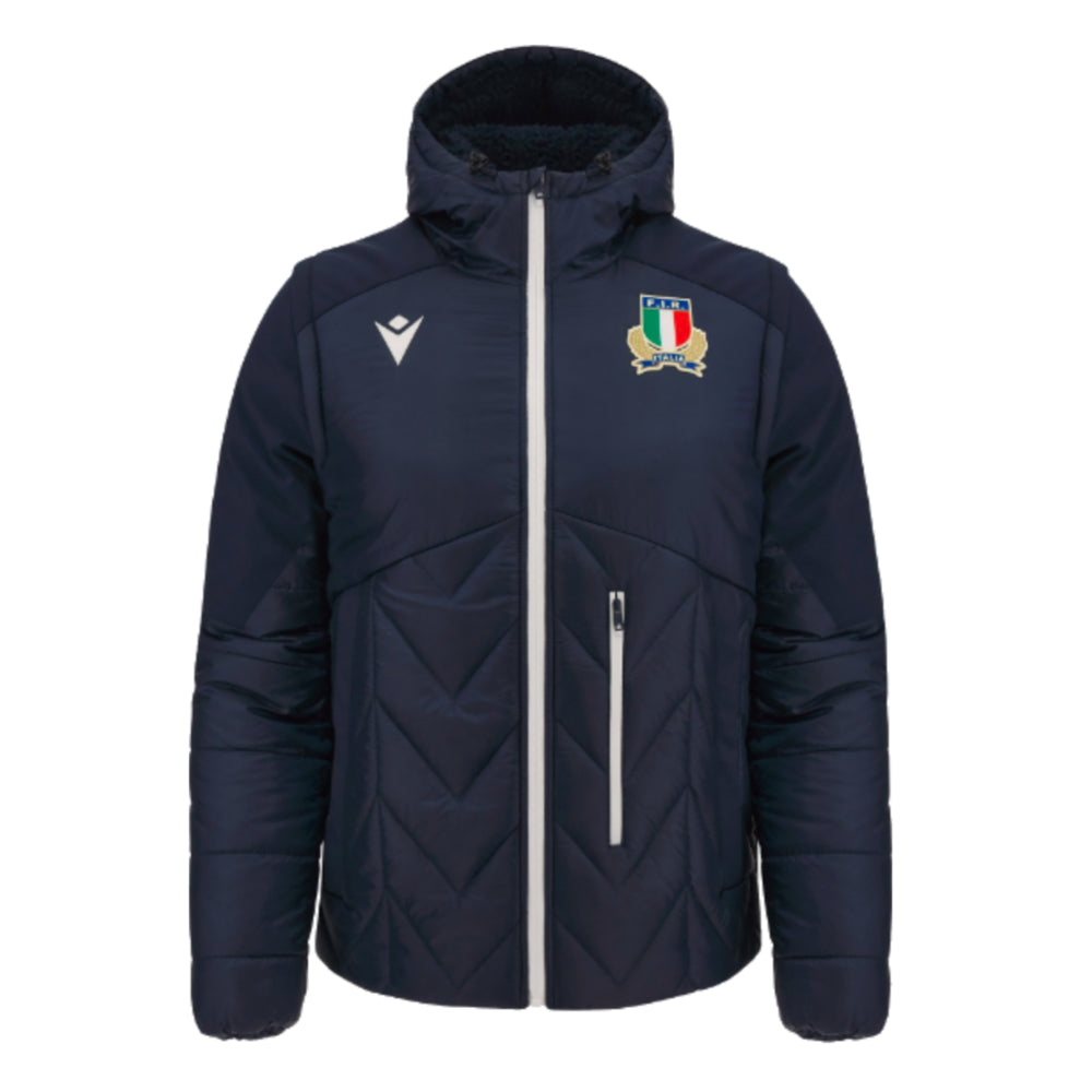 2023-2024 Italy Rugby Official Travel Bomber Jacket (Navy)_1