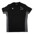 2023-2024 Newcastle Falcons Travel Player T-Shirt (Black)_1
