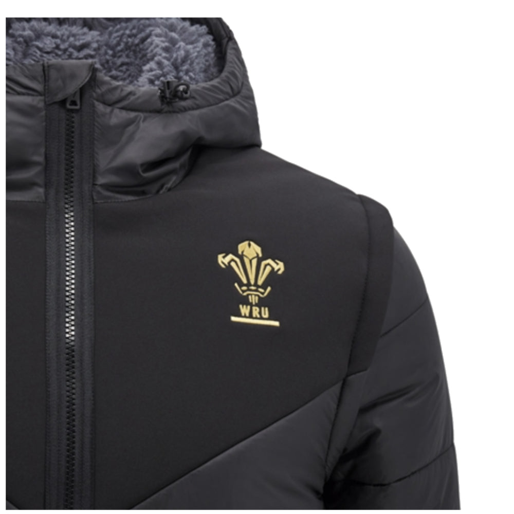 2024-2025 Wales Rugby Bomber Jacket (Black)_3