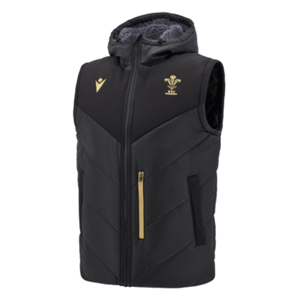 2024-2025 Wales Rugby Bomber Jacket (Black)_3