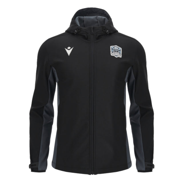 2024-2025 Glasgow Warriors Rugby Softshell Jacket (Black)_1