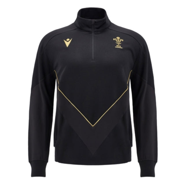 2024-2025 Wales Rugby WRU Travel 3D Fleece (Black)_2