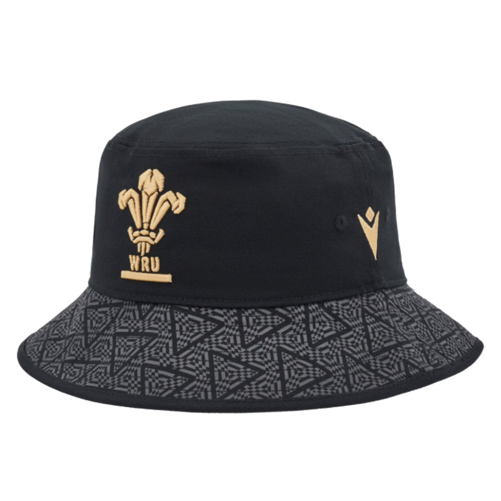 2024-2025 Wales Rugby Bucket Hat (Black)_2