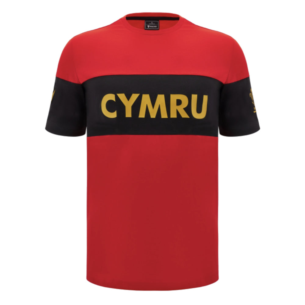 2024-2025 Wales Rugby Leisure T-Shirt (Red)_1