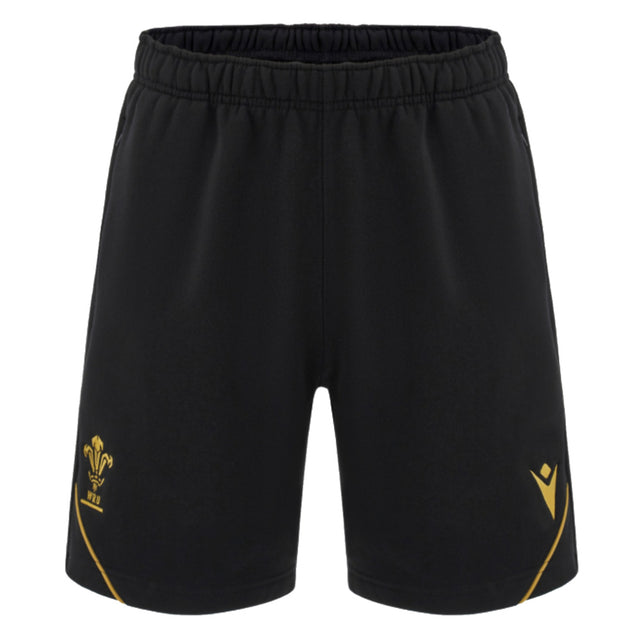 2024-2025 Wales Rugby Travel Bermuda Shorts (Black)_1