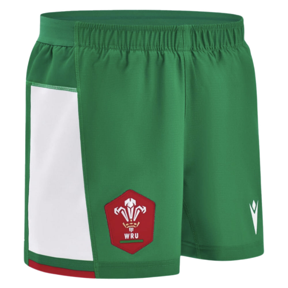 2024-2025 Wales Rugby Away Shorts (Green)_1