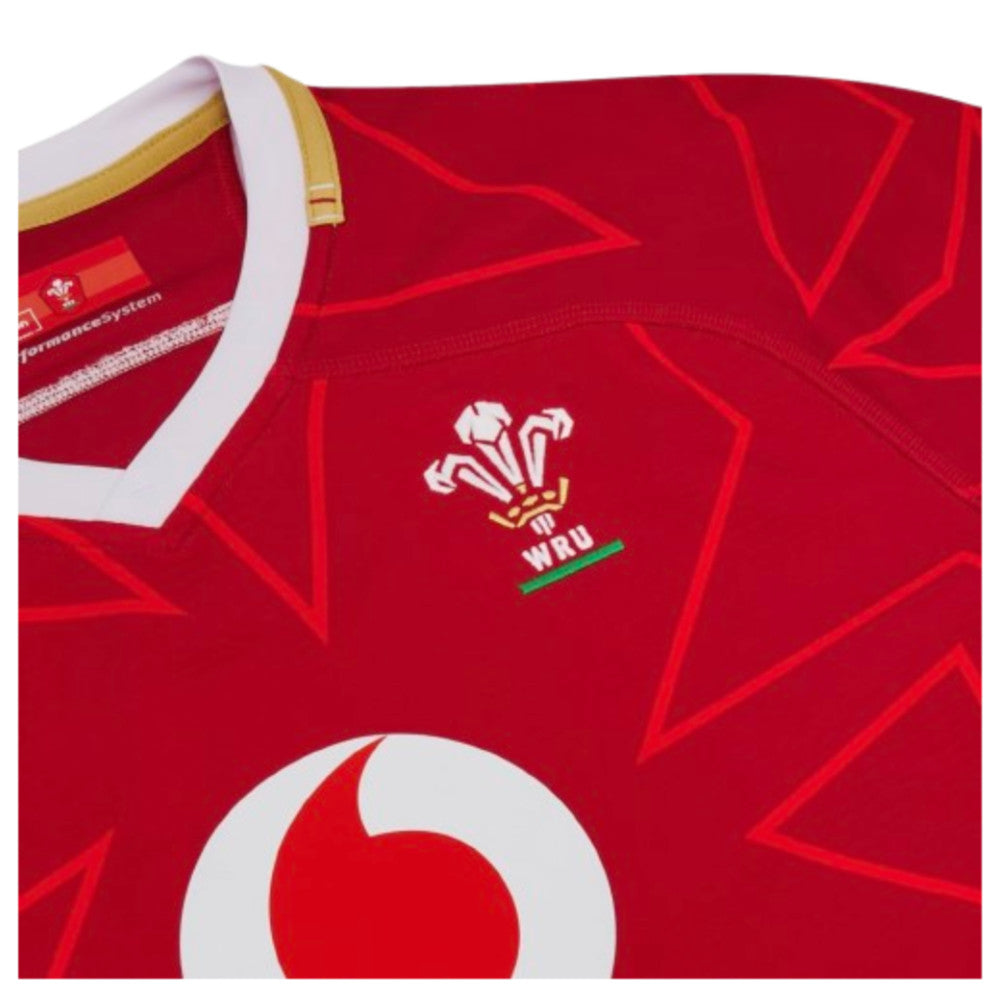 2024-2025 Wales Rugby Home Pathway Pro Authentic Slim Fit Shirt_2