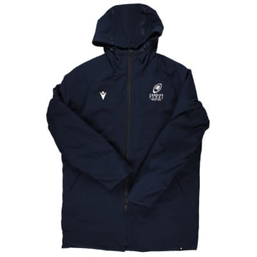 2024-2025 Cardiff Blues Rugby Ath Waterproof Softshell Long Jacket_1