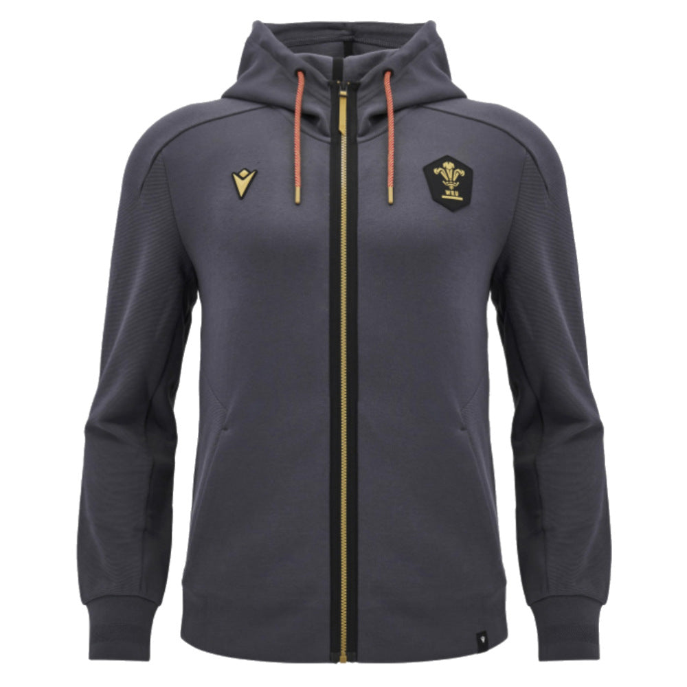 2024-2025 Wales Rugby Ath Travel Full Zip Hoody_2