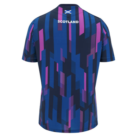 2025-2026 Scotland Rugby Warm Up Shirt (Navy) - Kids_1