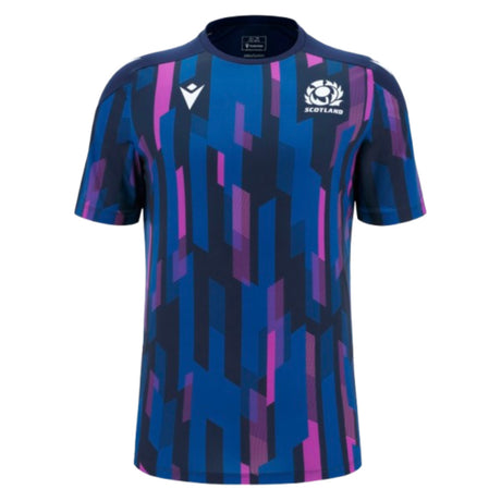 2025-2026 Scotland Rugby Warm Up Shirt (Navy) - Kids_0