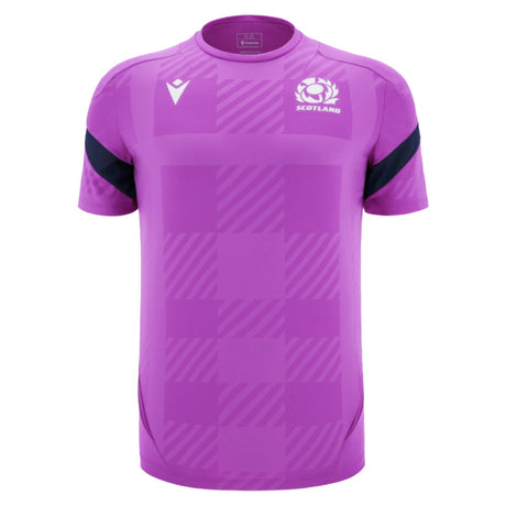 2025-2026 Scotland Rugby Training Poly Shirt (Purple) - Kids_0
