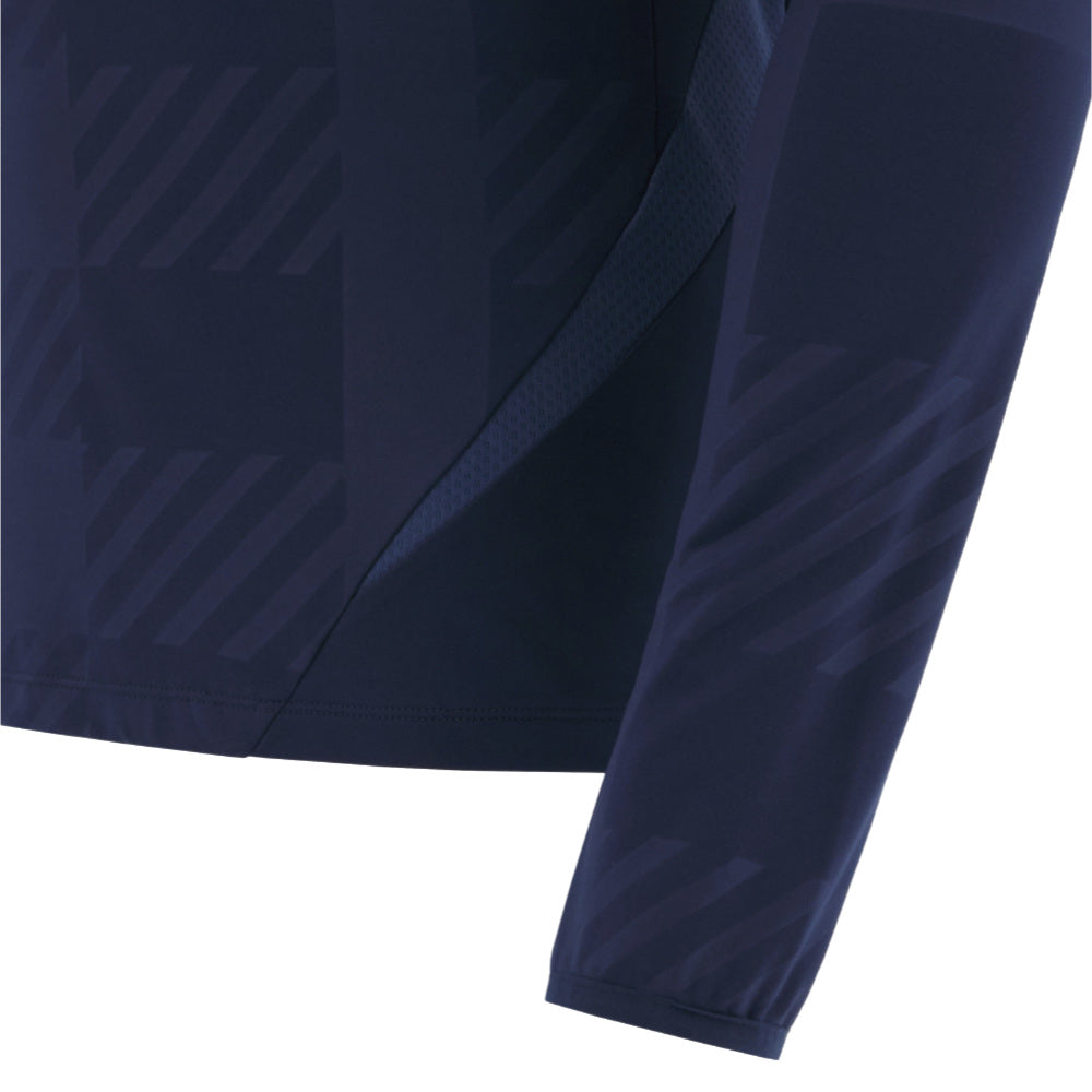 2025-2026 Scotland Rugby 1/4 Zip Training Top (Navy) - Kids_3