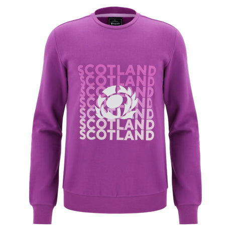 2025-2026 Scotland Rugby Leisure Sweatshirt (Purple)_0