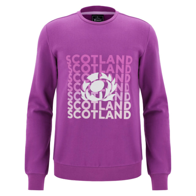 2025-2026 Scotland Rugby Leisure Sweatshirt (Purple)_0