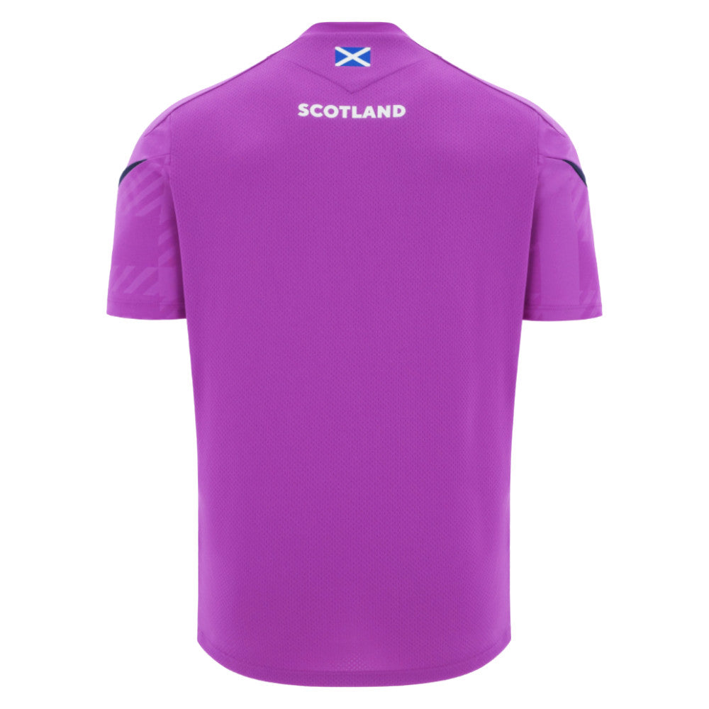 2025-2026 Scotland Rugby Training Poly Shirt (Purple)_2
