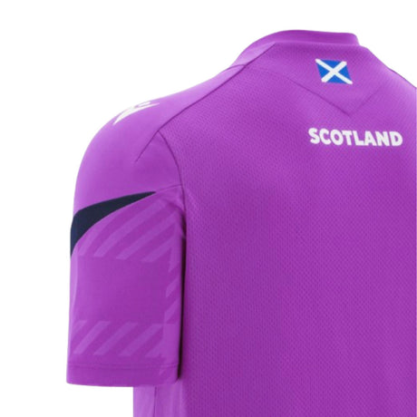 2025-2026 Scotland Rugby Training Poly Shirt (Purple)_3