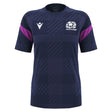 2025-2026 Scotland Rugby Training Shirt (Navy) - Womens_0