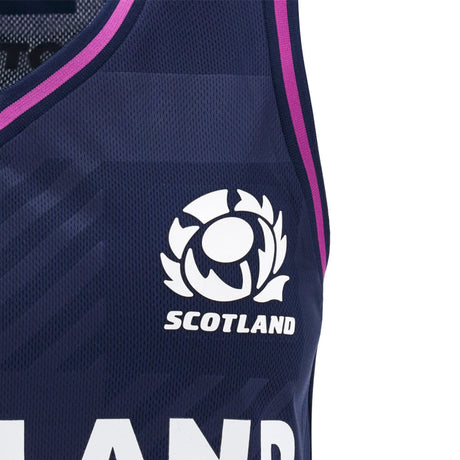 2025-2026 Scotland Rugby Training Singlet (Navy) - Womens_2