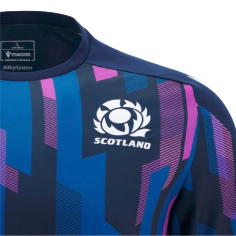 2025-2026 Scotland Rugby Warm Up Shirt (Navy)_1