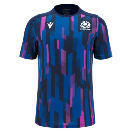 2025-2026 Scotland Rugby Warm Up Shirt (Navy)_0