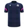 2025-2026 Scotland Rugby Training Poly Shirt (Navy)_0