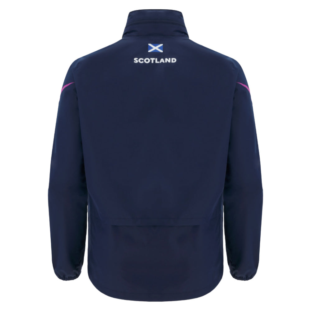 2025-2026 Scotland Rugby Rain Jacket (Navy) - Kids_2