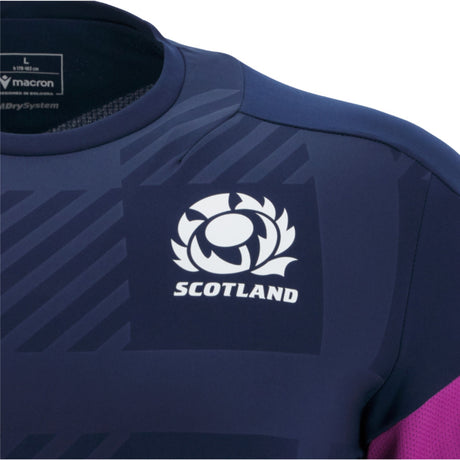 2025-2026 Scotland Rugby Training Poly LS Shirt (Navy)_1