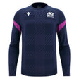 2025-2026 Scotland Rugby Training Poly LS Shirt (Navy)_0