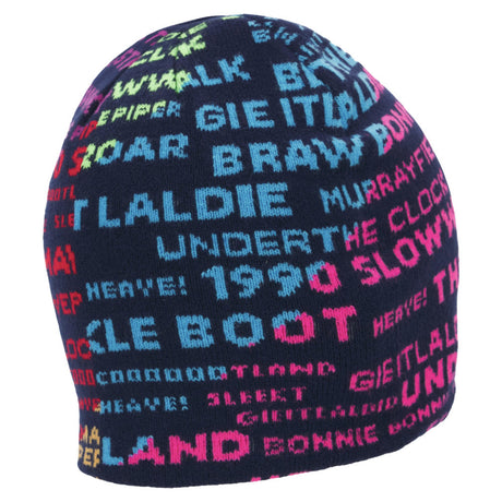 2025-2026 Scotland Rugby Skull Knit Beanie (Rainbow)_2
